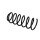 Suspension Spring Set front axle coil spring Ø 12 mm EIBACH for e.g. VW JETTA