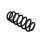 Suspension Spring Set Front Axle Coil Spring Ø 15.2 mm EIBACH for AUDI A8