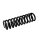 Suspension Spring Set Front Axle Coil Spring Ø 14.5 mm EIBACH for MB C-CLASS