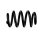 Suspension Spring Set front coil spring Ø 18.5 mm EIBACH for e.g. OPEL MOVANO