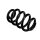 Suspension Spring Set front coil spring Ø 18.5 mm EIBACH for e.g. OPEL MOVANO