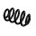 Suspension Spring Set front coil spring Ø 18.5 mm EIBACH for e.g. OPEL MOVANO