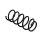 Suspension Spring Set front coil spring Ø 12.5 mm EIBACH for CHEVROLET AVEO