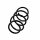 Suspension Spring Set front coil spring Ø 13.2 mm EIBACH for MB GLA-CLASS