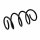 Suspension Spring Set front coil spring Ø 13.2 mm EIBACH for MB GLA-CLASS
