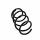 Suspension Spring Set front coil spring Ø 13.2 mm EIBACH for MB GLA-CLASS