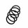 Suspension Spring Set front coil spring Ø 13.5 mm EIBACH for MB GLA-CLASS