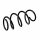 Suspension Spring Set front coil spring Ø 13.5 mm EIBACH for MB GLA-CLASS