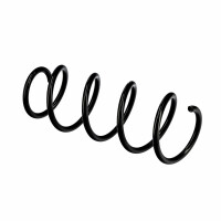 Suspension Spring Set Front Axle Coil Spring Ø 11.8 mm EIBACH for OPEL CORSA