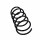 Suspension Spring Set rear coil spring Ø 12 mm EIBACH for ALFA ROMEO 156