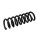 Suspension Spring Set front axle coil spring Ø 14.8 mm EIBACH for e.g. MB CLK