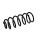 Suspension Spring Set front axle coil spring Ø 13 mm EIBACH for e.g. VW PASSAT