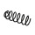 Suspension Spring Set front axle coil spring Ø 13 mm EIBACH for e.g. VW PASSAT