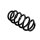 Suspension Spring Set front axle coil spring Ø 15 mm EIBACH for e.g. AUDI A4