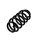 Suspension Spring Set front axle coil spring Ø 15 mm EIBACH for e.g. AUDI A4