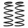 Suspension spring set front Ø 12.5 mm 339 mm EIBACH for e.g. CHEVROLET AVEO