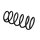 Suspension Spring Set front Ø 12.5 mm EIBACH for e.g. CHEVROLET AVEO