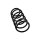 Suspension Spring Set front Ø 12.5 mm EIBACH for e.g. CHEVROLET AVEO