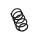 Suspension Spring Set rear coil spring Ø 10.5 mm EIBACH for FIAT GRANDE