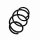 Suspension Spring Set front coil spring Ø 12.5 mm EIBACH for MB GLA-CLASS