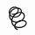 Suspension Spring Set front coil spring Ø 12.5 mm EIBACH for MB GLA-CLASS