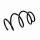 Suspension Spring Set front coil spring Ø 12.8 mm EIBACH for MB GLA-CLASS