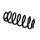 Suspension Spring Set Front Axle Coil Spring Ø 15 mm EIBACH for AUDI A8