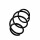 Suspension Spring Set front axle coil spring Ø 13 mm EIBACH for MB GLA-CLASS