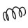 Suspension Spring Set front coil spring Ø 13.2 mm EIBACH for MB GLA-CLASS