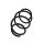 Suspension Spring Set front coil spring Ø 13.2 mm EIBACH for MB GLA-CLASS