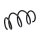 Suspension Spring Set front coil spring Ø 13.2 mm EIBACH for MB GLA-CLASS