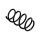 Suspension Spring Set front axle coil spring Ø 12.2 mm EIBACH for e.g. AUDI Q2