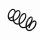 Suspension Spring Set front coil spring Ø 12.5 mm EIBACH for e.g. VW T-ROC