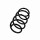 Suspension Spring Set front coil spring Ø 12.5 mm EIBACH for e.g. VW T-ROC