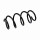Suspension Spring Set front coil spring Ø 12.5 mm EIBACH for e.g. VW T-ROC