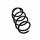 Suspension Spring Set front coil spring Ø 12.5 mm EIBACH for e.g. VW T-ROC