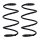 Suspension spring set front axle Ø 13 mm 345 mm EIBACH for e.g. BMW 5