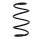 Suspension spring set front axle Ø 13 mm 345 mm EIBACH for e.g. BMW 5