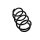 Suspension Spring Set front coil spring Ø 12.8 mm EIBACH for e.g. VW PASSAT