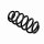 Suspension Spring Set front axle coil spring Ø 15 mm EIBACH for e.g. AUDI A6