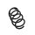 Suspension Spring Set front coil spring Ø 13.2 mm EIBACH for e.g. VW TIGUAN