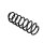 Suspension Spring Set front coil spring Ø 12.8 mm EIBACH for e.g. VOLVO S70
