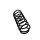 Suspension Spring Set front coil spring Ø 12.8 mm EIBACH for e.g. VOLVO S70