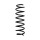 Suspension spring set front axle Ø 13 mm 478 mm EIBACH for e.g. VOLVO 850
