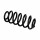 Suspension Spring Set Front Axle Coil Spring Ø 15.2 mm EIBACH for SKODA SUPERB