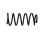 Suspension Spring Set front coil spring Ø 12 mm EIBACH for e.g. SEAT TOLEDO