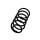 Suspension Spring Set front coil spring Ø 12 mm EIBACH for e.g. SEAT TOLEDO