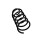 Suspension Spring Set front coil spring Ø 12 mm EIBACH for e.g. SEAT TOLEDO