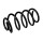 Suspension Spring Set front coil spring Ø 16 mm EIBACH for e.g. SEAT ALHAMBRA