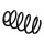 Suspension Spring Set front coil spring Ø 16 mm EIBACH for e.g. SEAT ALHAMBRA
